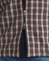 Relaxed Fit Twill Hemd mit Reißverschluss