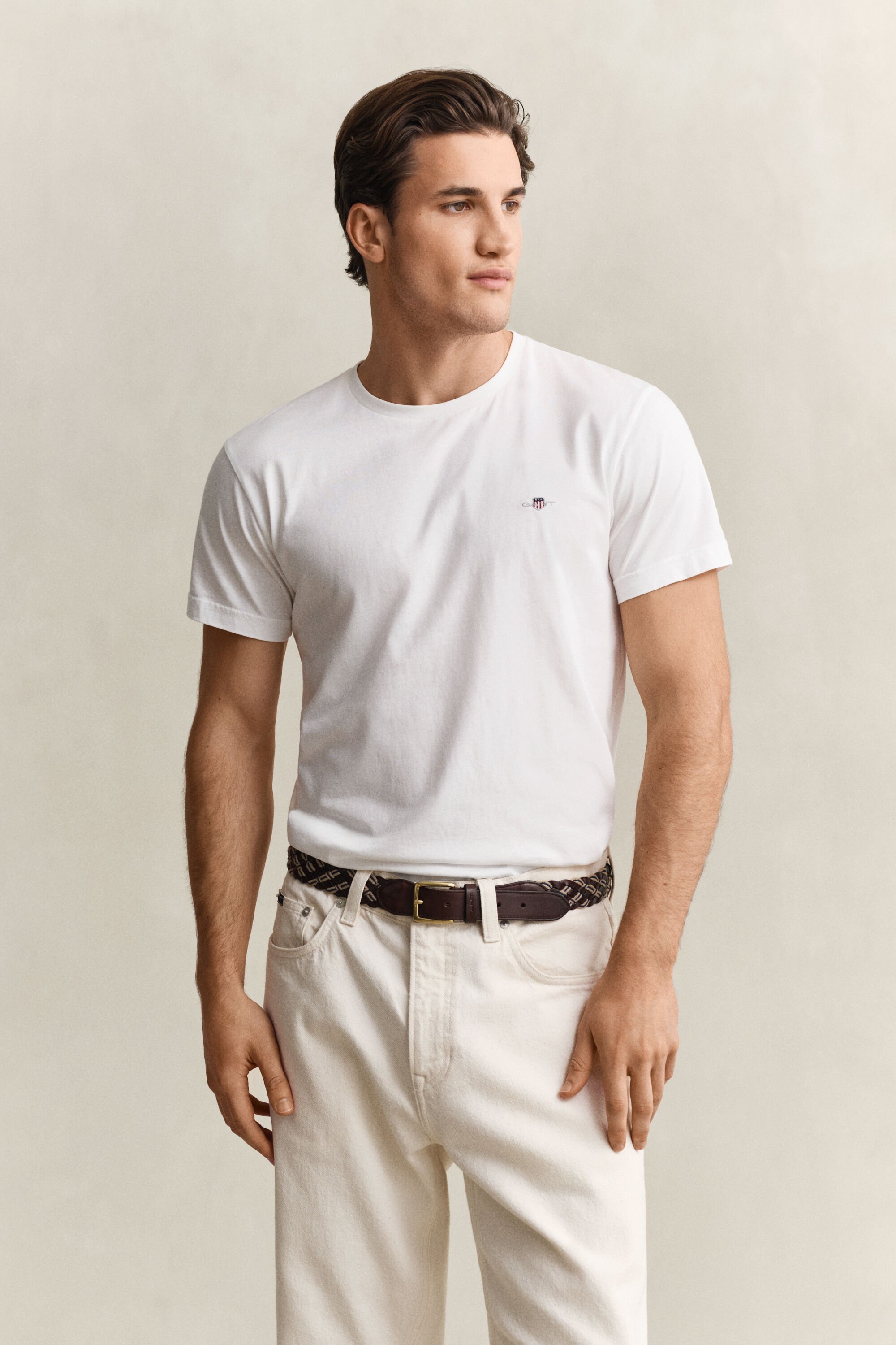 T-shirt coupe slim Shield