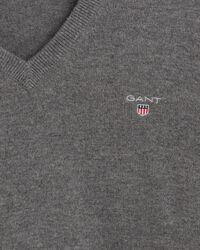 V-Neck Pullover aus Super Fine Lambswool