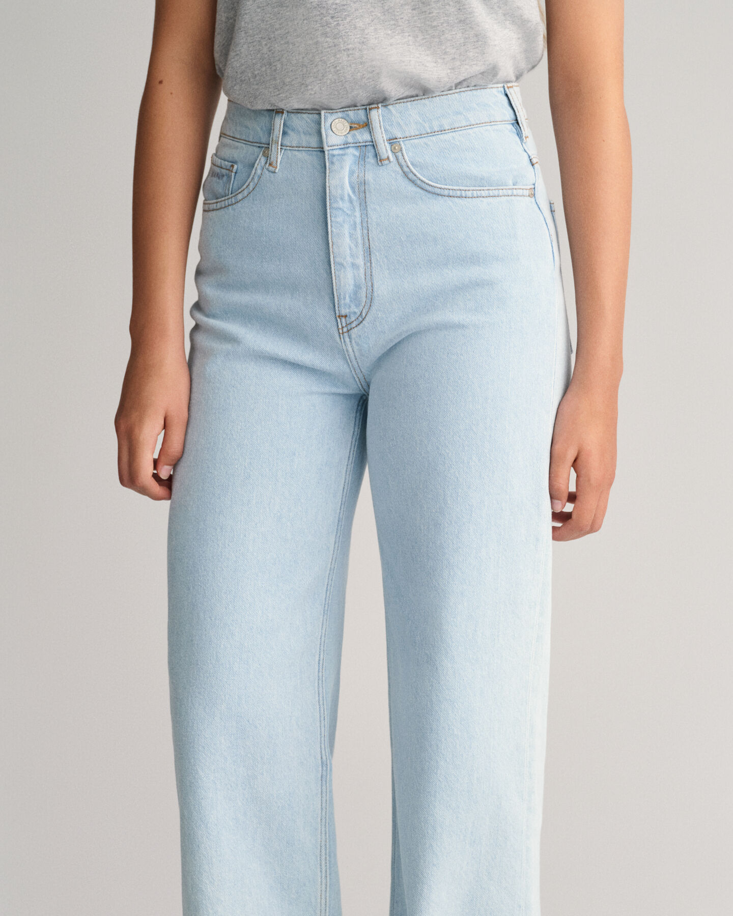 Teen Girls Jeans mit weitem Bein