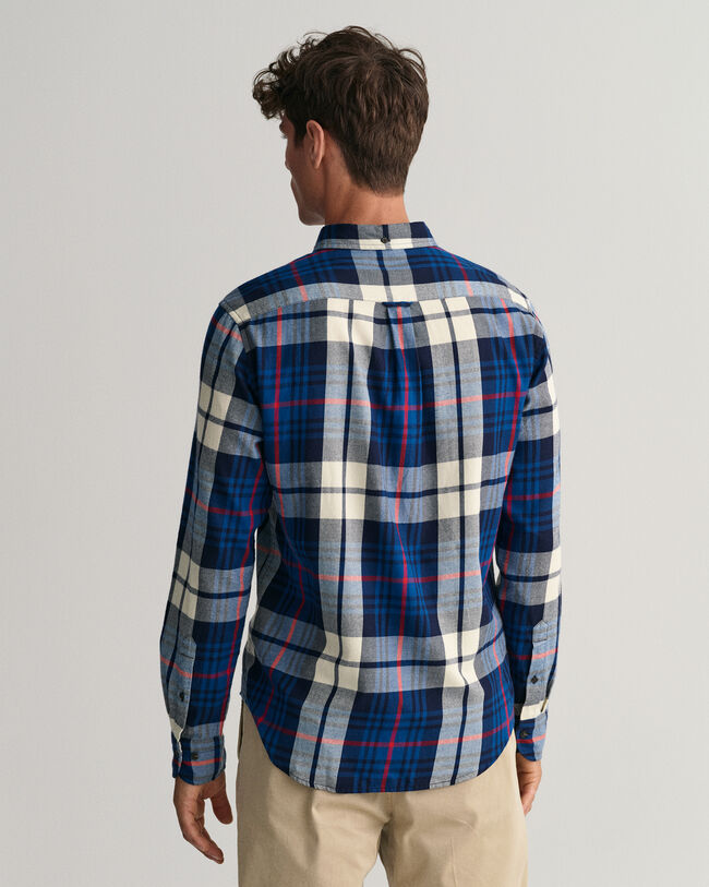 Regular Fit Tartan Flanellhemd