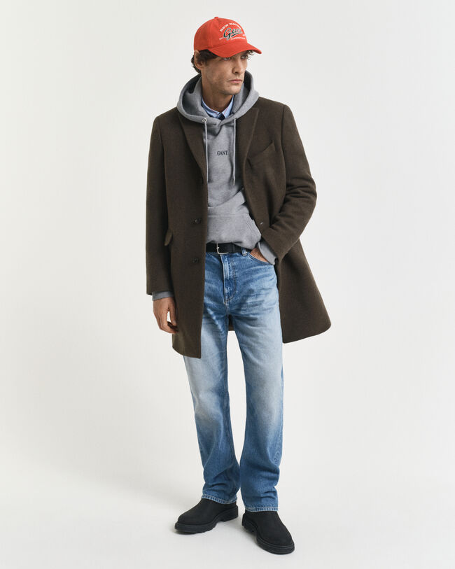 Hoodie mit kleiner Grafik