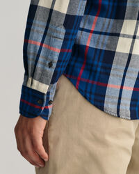 Regular Fit Tartan Flanellhemd