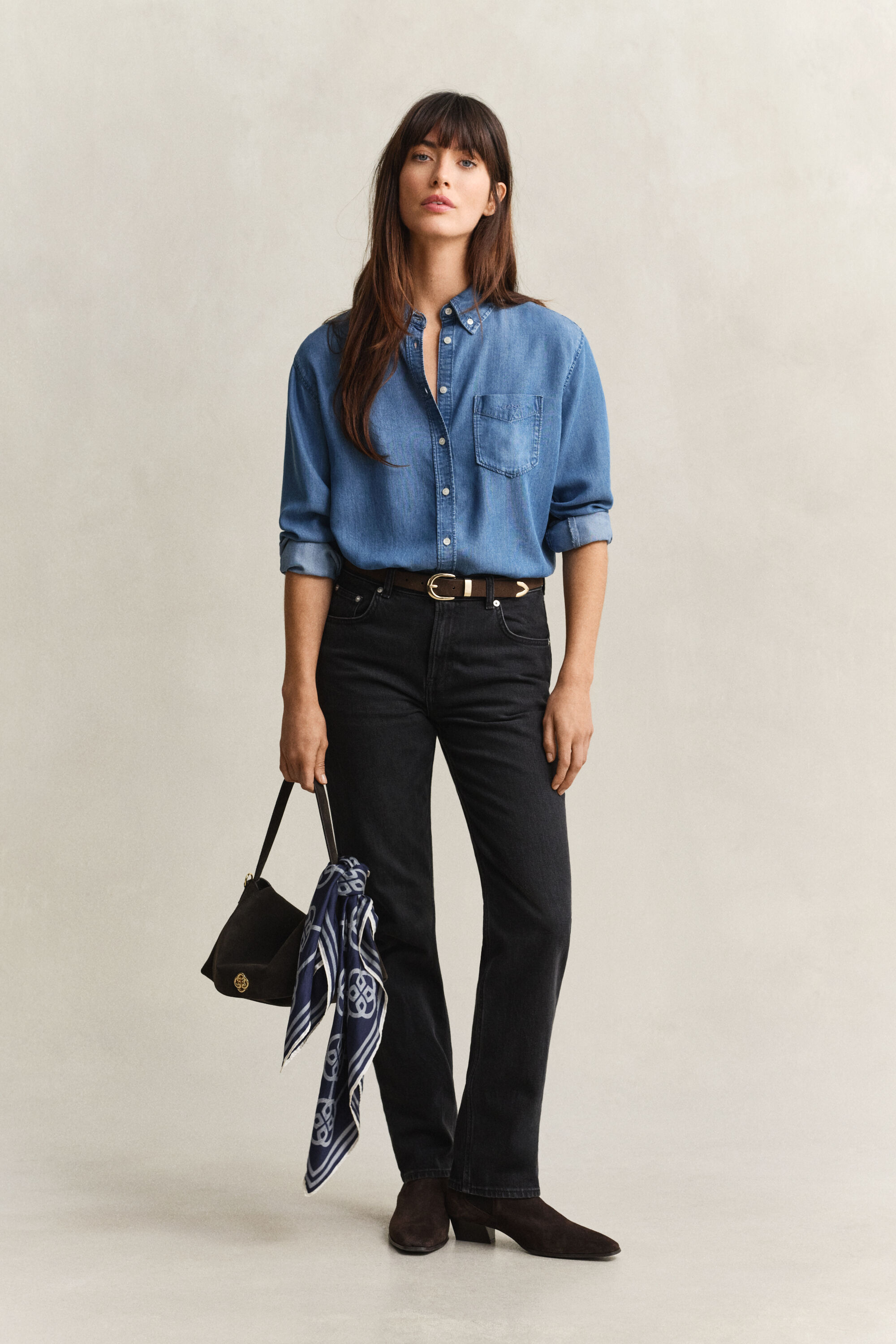 Indigo Bluse