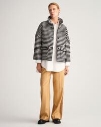 Verk&uuml;rzte Houndstooth Jacke