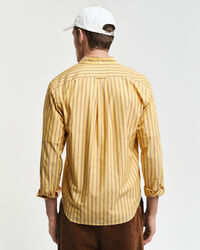 Regular Fit Popeline Bluse mit Streifen