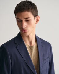 Baumwoll Leinen Anzugsakko