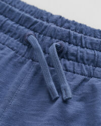 Teens Shield Shorts aus Baumwoll-Flammgarn