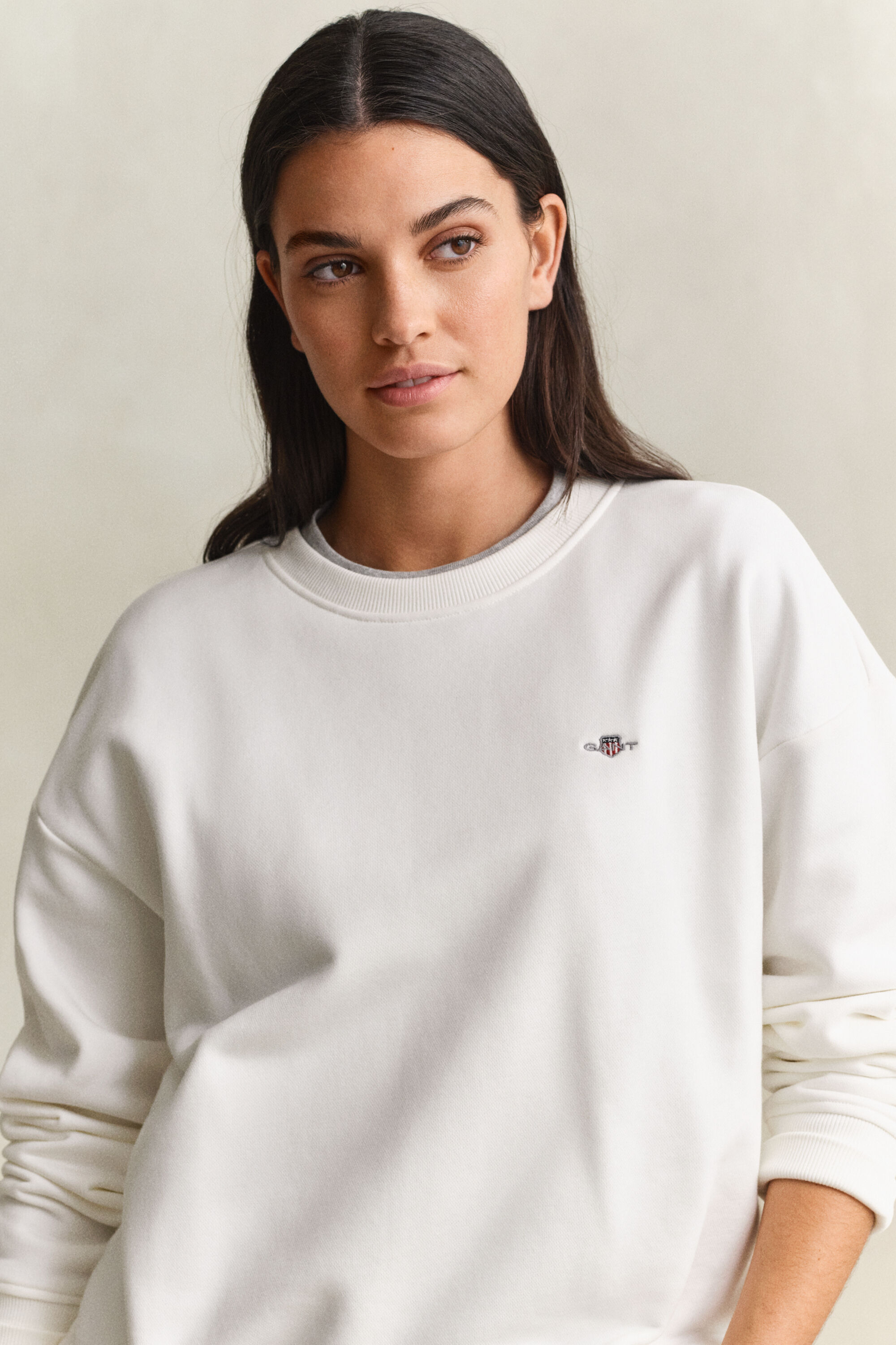 Sweat-shirt avec écusson