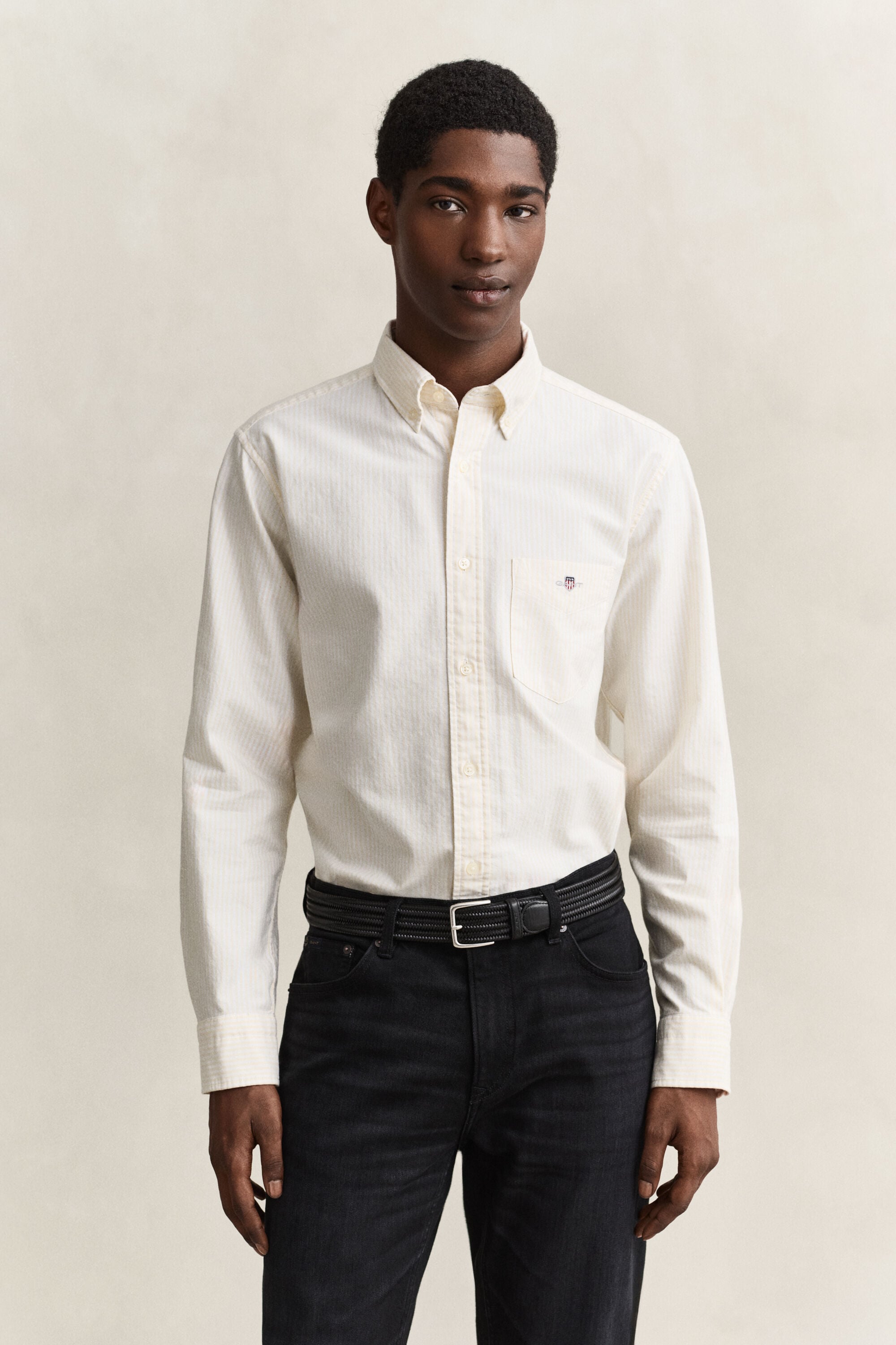 Banker Stripe Classic Oxford-Hemd