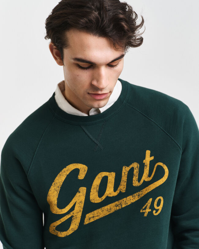 Graphic Rundhals-Sweatshirt