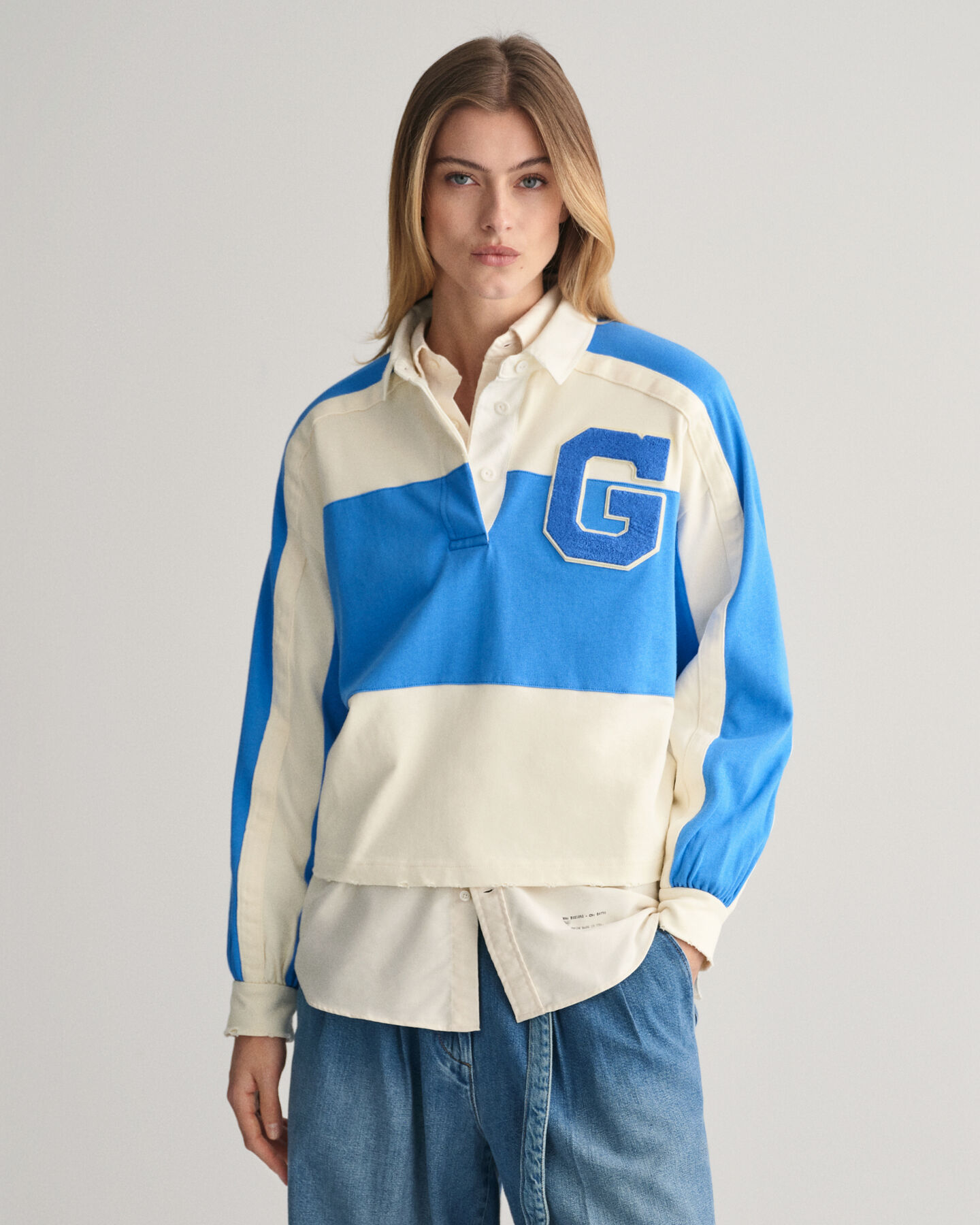 Heavy Rugger mit Blockstreifen