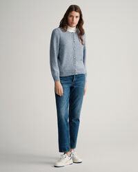 Sparkling Rundhalsstrickjacke