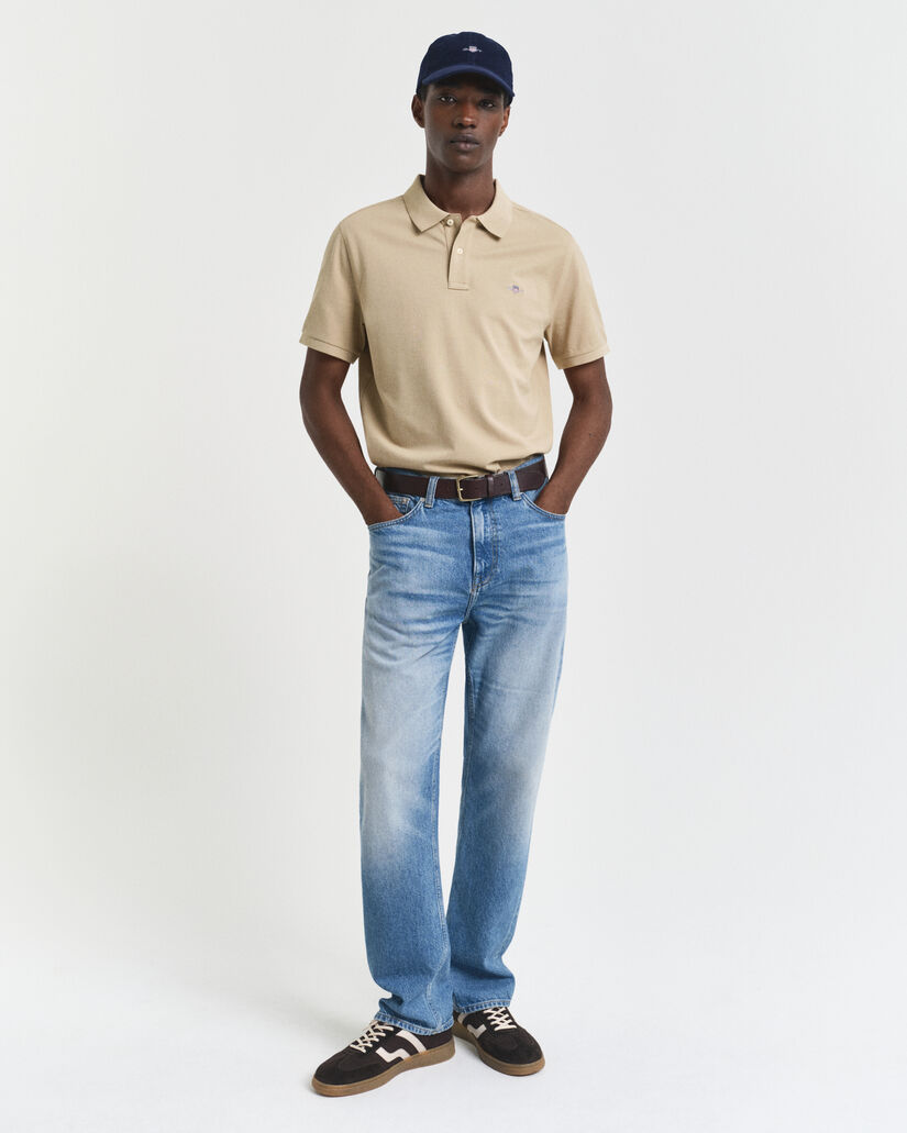 Regular Fit Shield Piqué Poloshirt