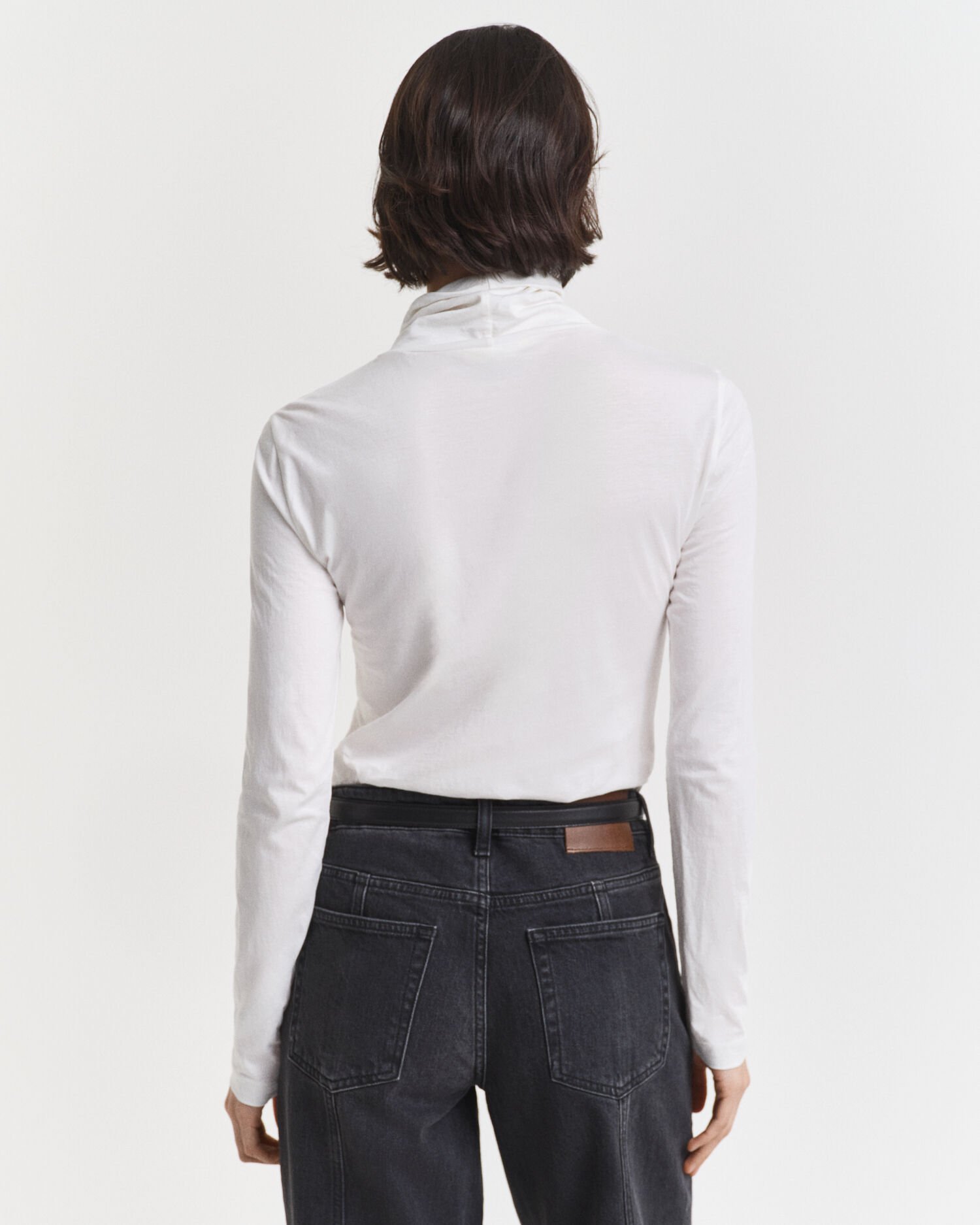 Haut col roulé en coton léger