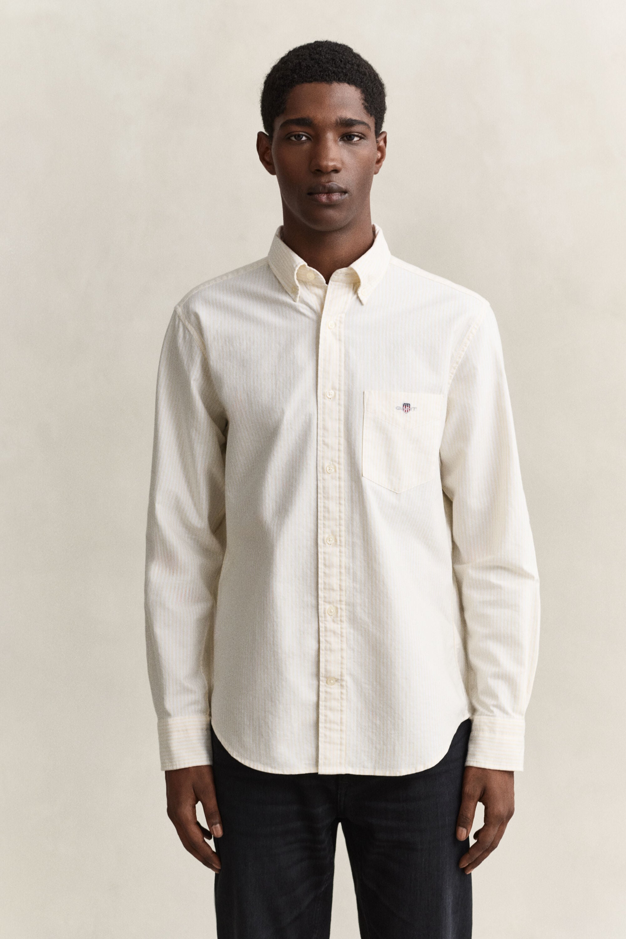 Banker Stripe Classic Oxford-Hemd