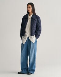 Steppjacke mit Kragen