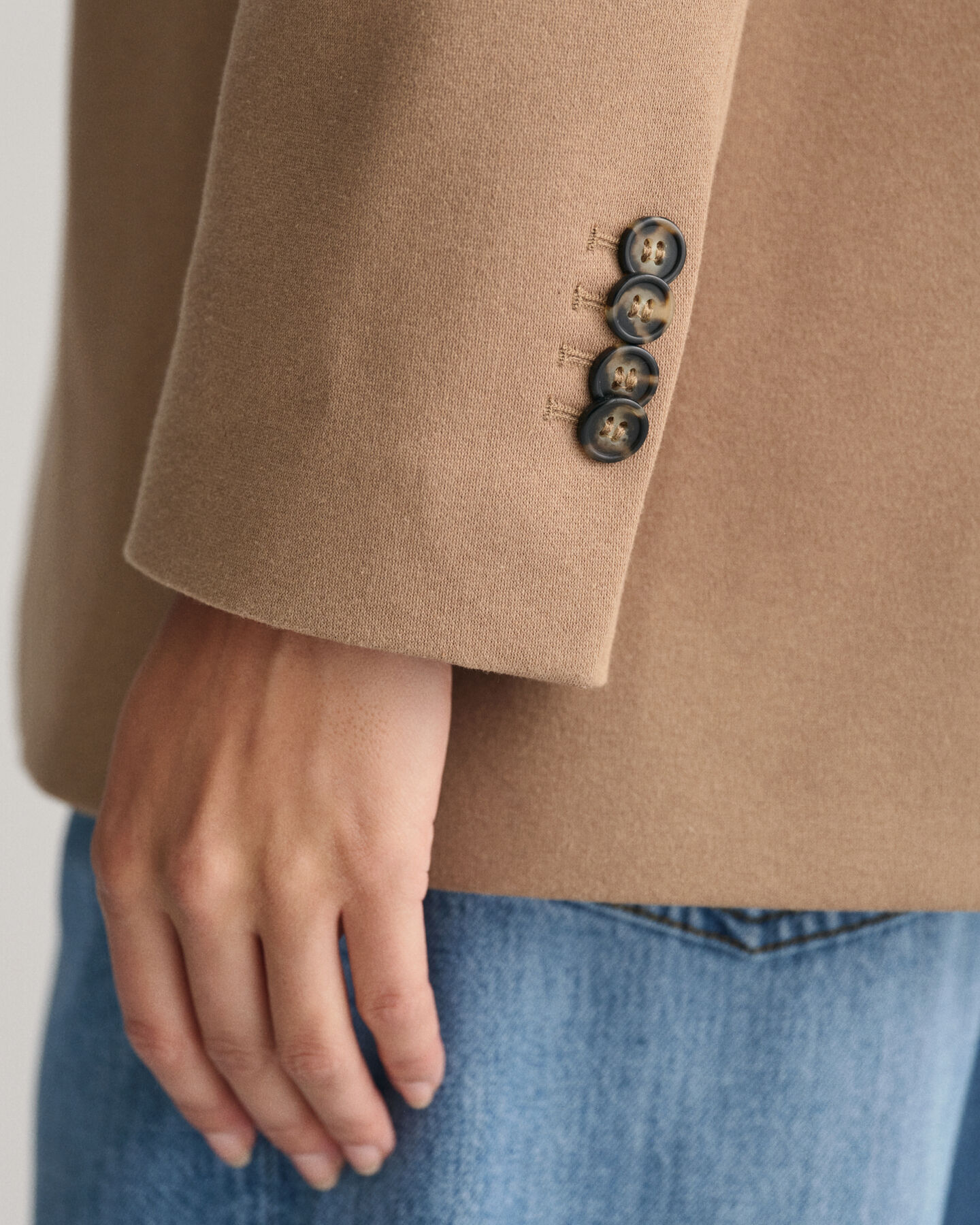 Regular Fit Jersey Blazer