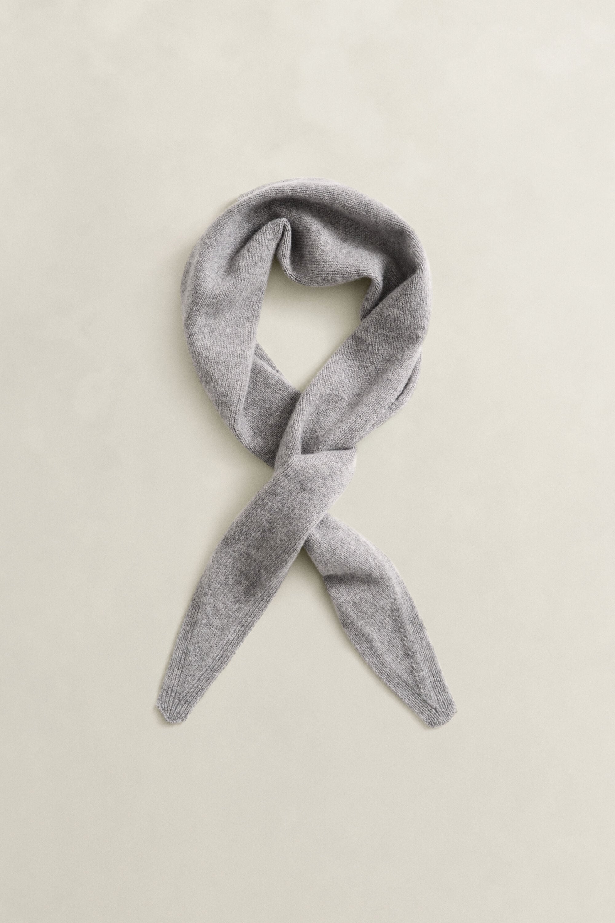 Wool Cashmere Triangle Scarf