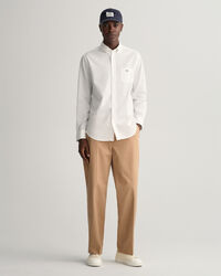 Regular Fit Baumwoll Leinen Hemd