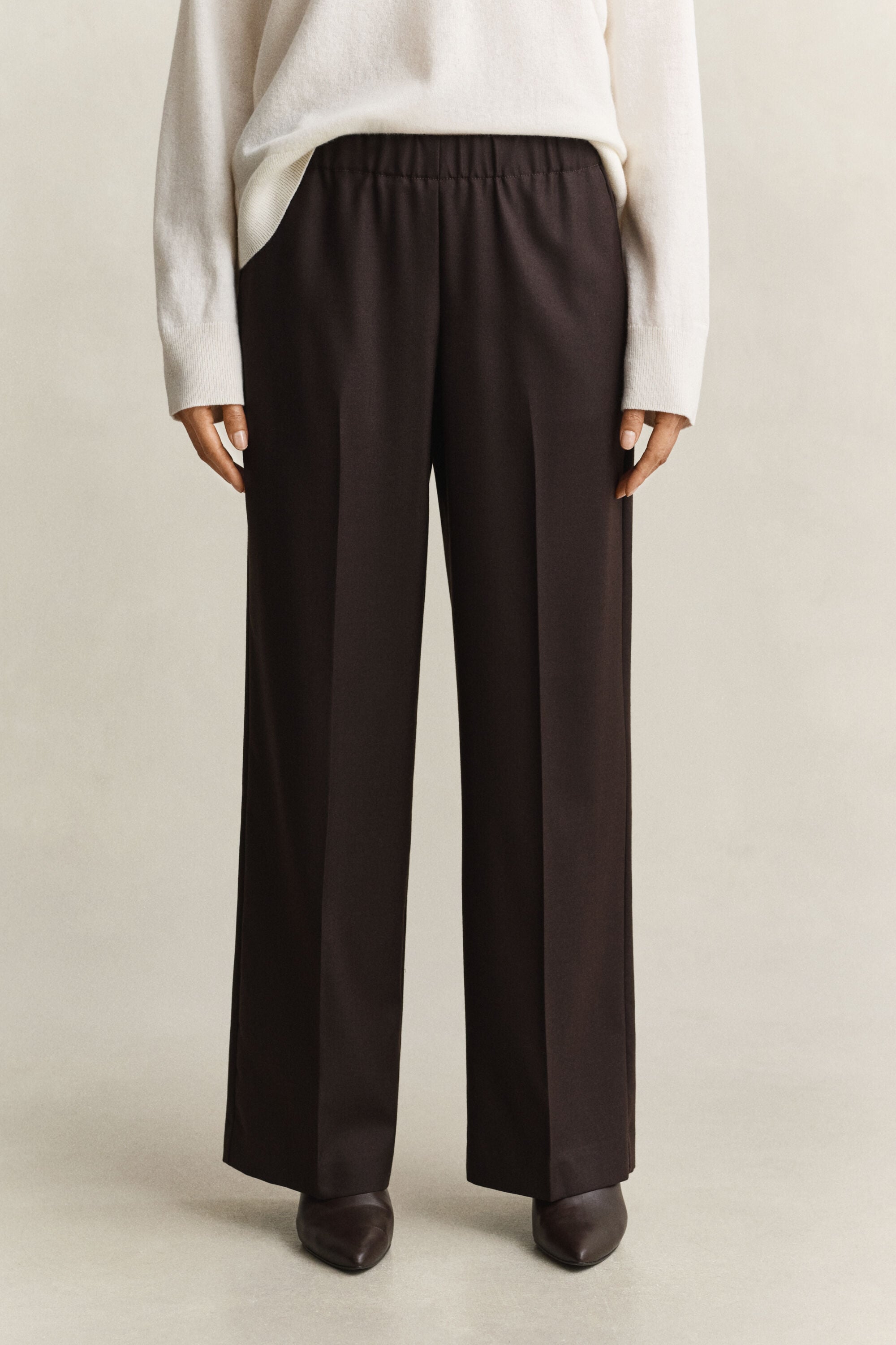 Wool Blend Pants