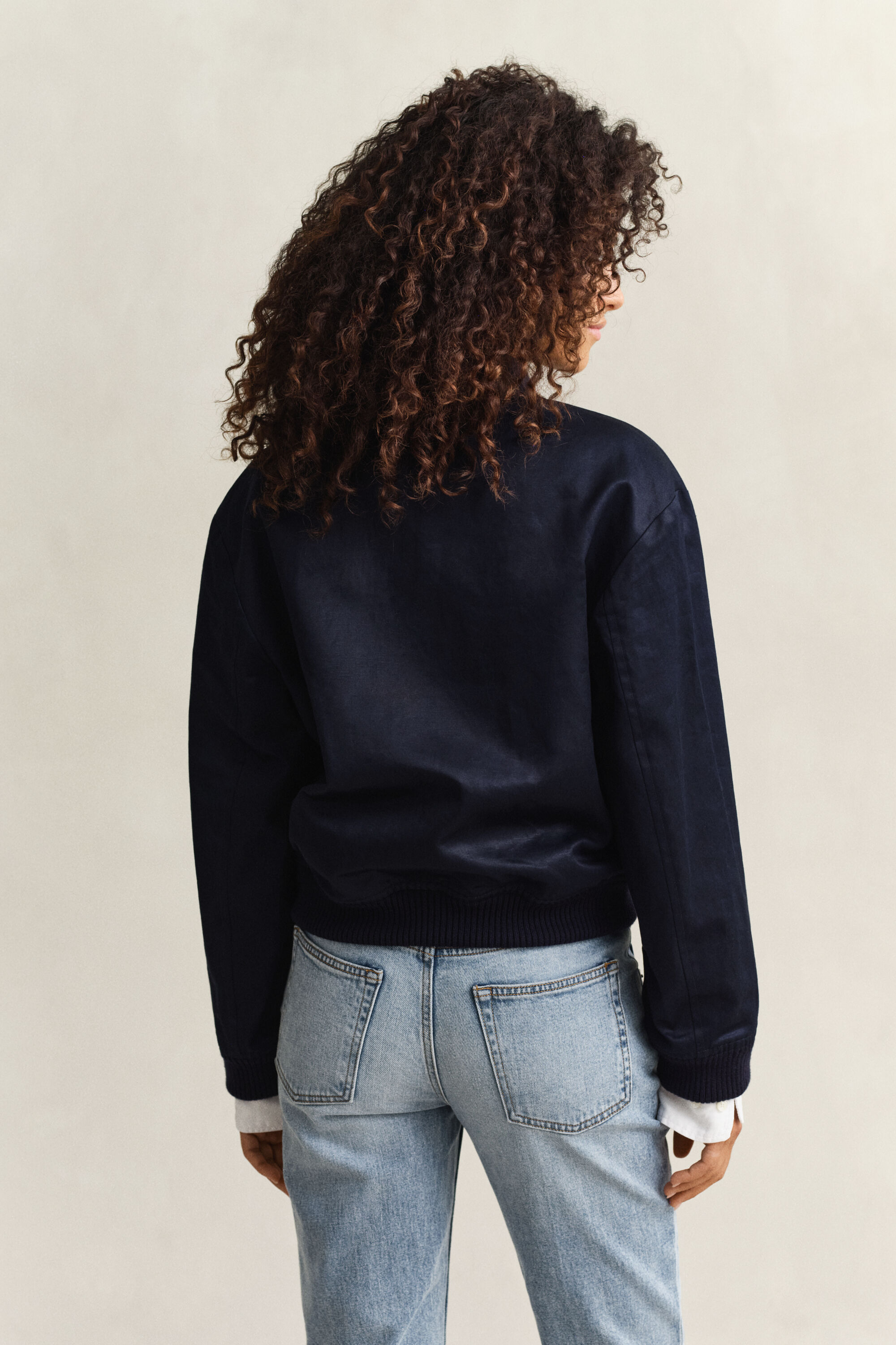 Gant Varsity Jacket in raso