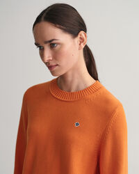 Icon G Rundhalspullover aus Baumwolle