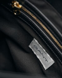 Bucket Beuteltasche aus Veloursleder