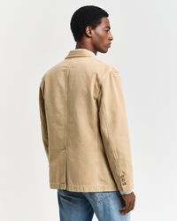 Relaxed Fit Sakko aus Canvas