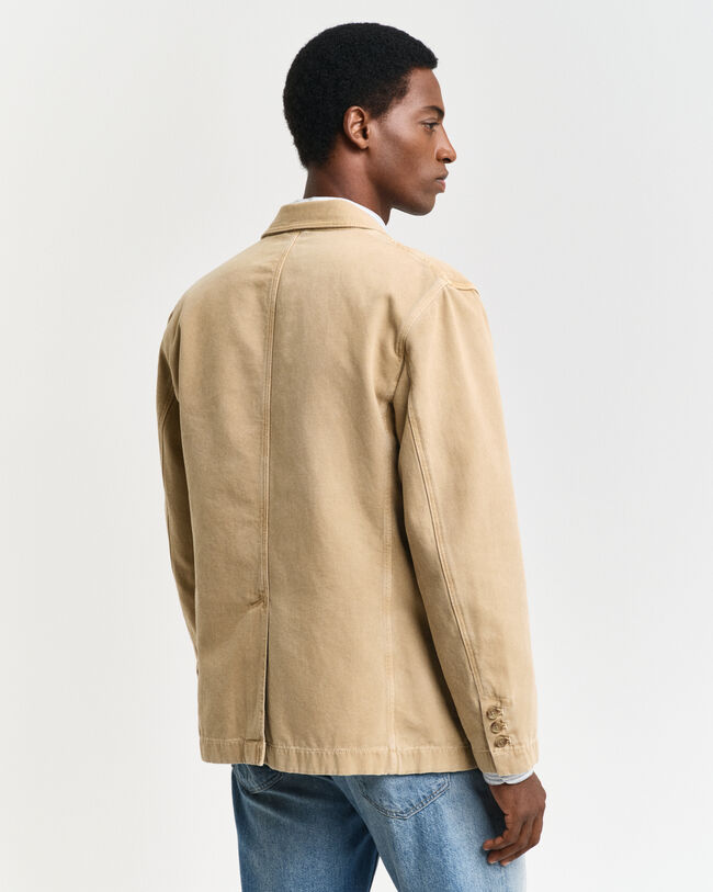 Relaxed Fit Sakko aus Canvas