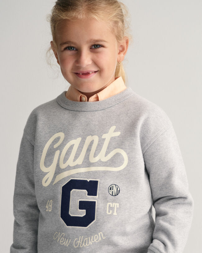 Kids Graphic Rundhals-Sweatshirt