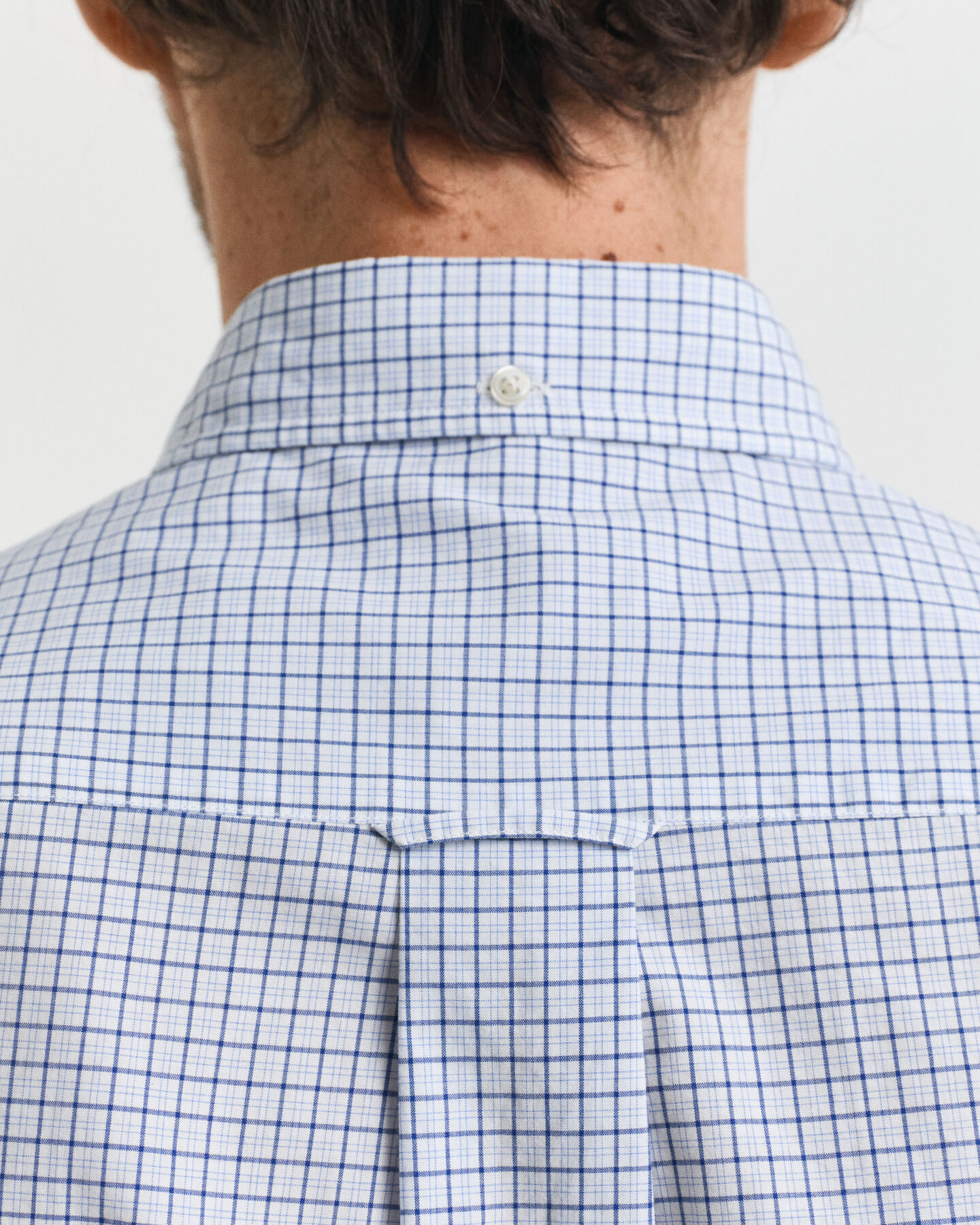 Regular Fit Classic Popeline Hemd mit Karomuster