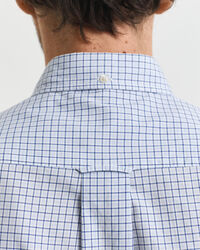 Regular Fit Classic Popeline Hemd mit Karomuster