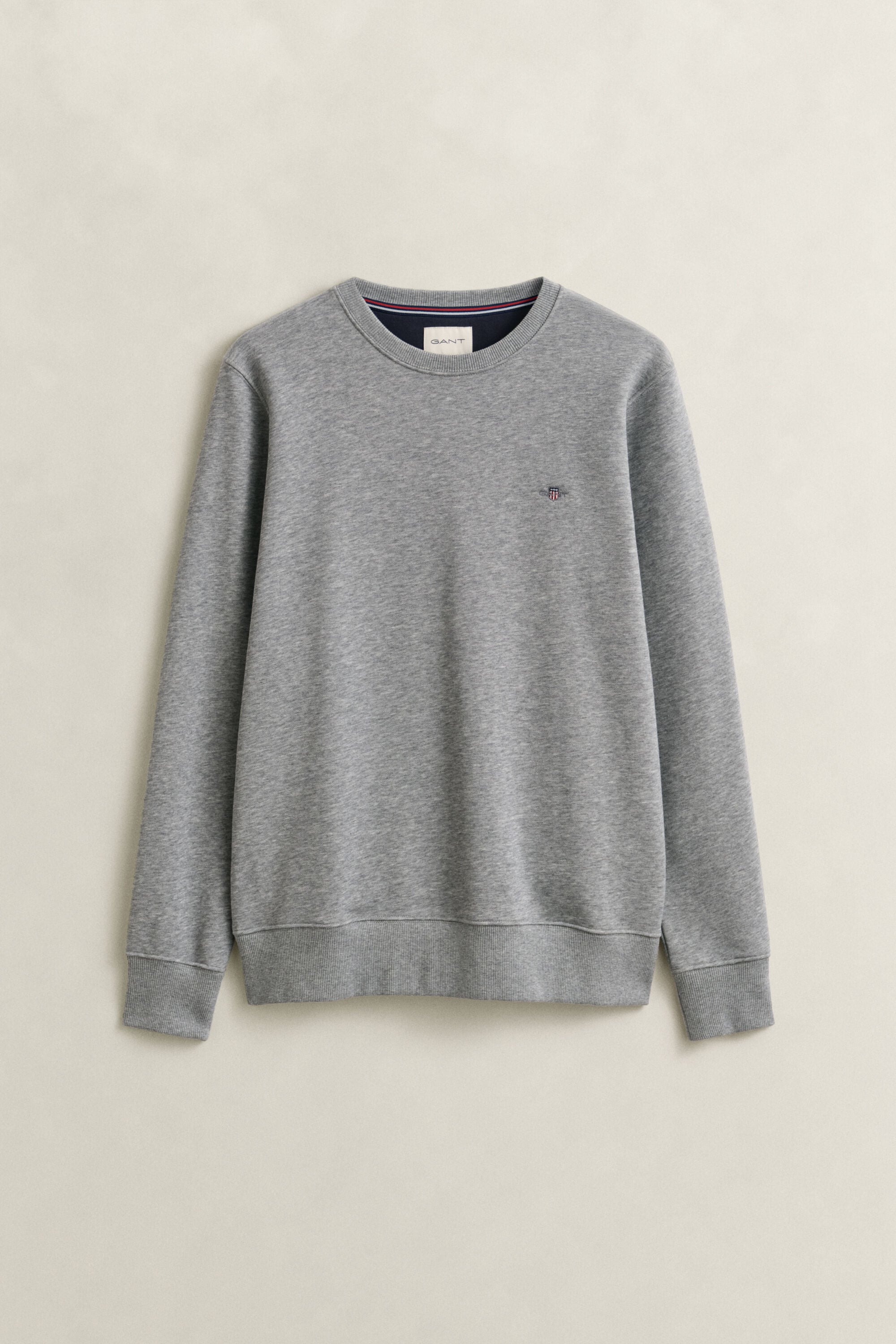 Sweat-shirt col rond avec écusson
