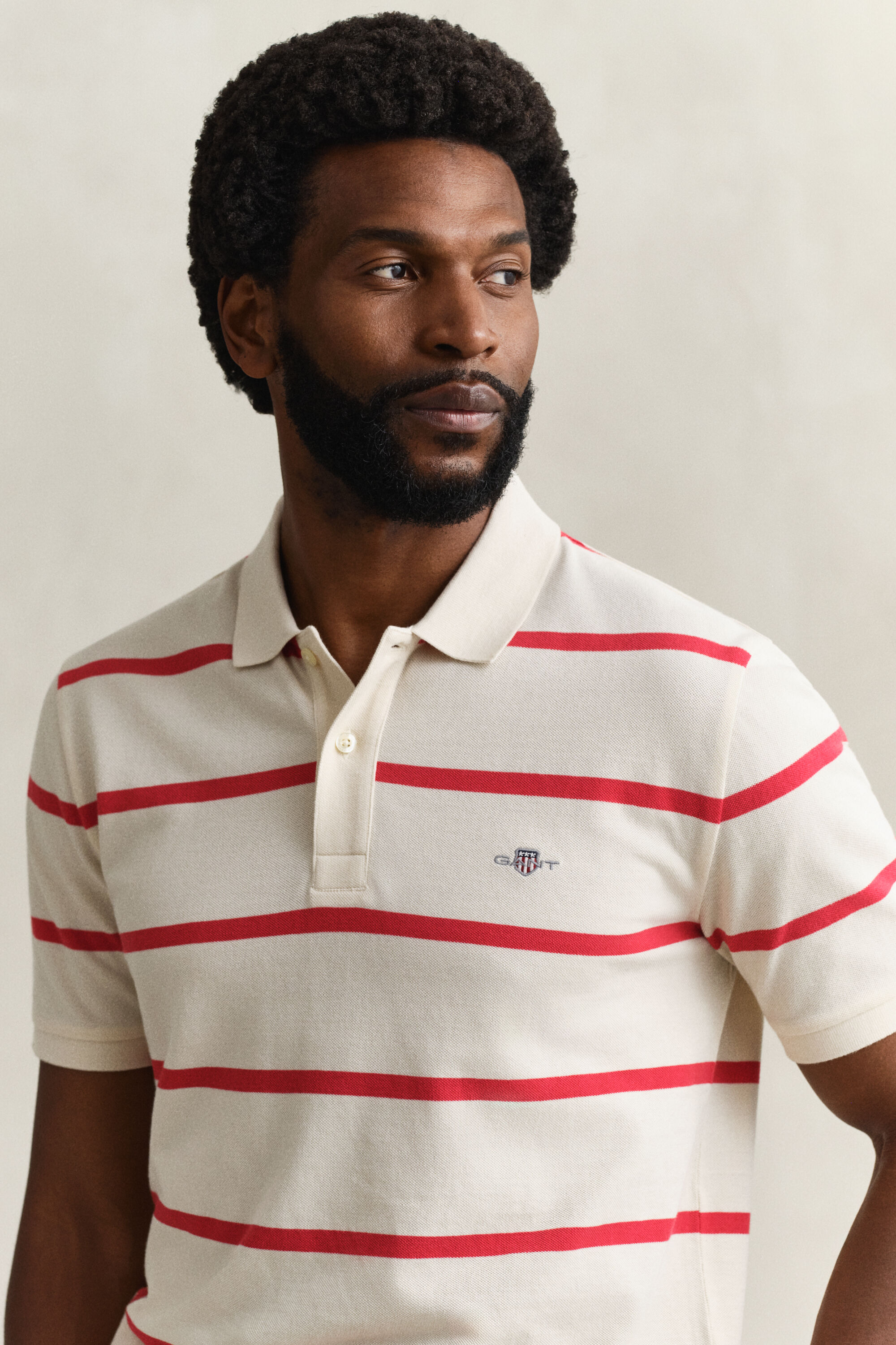 Striped Polo Shirt