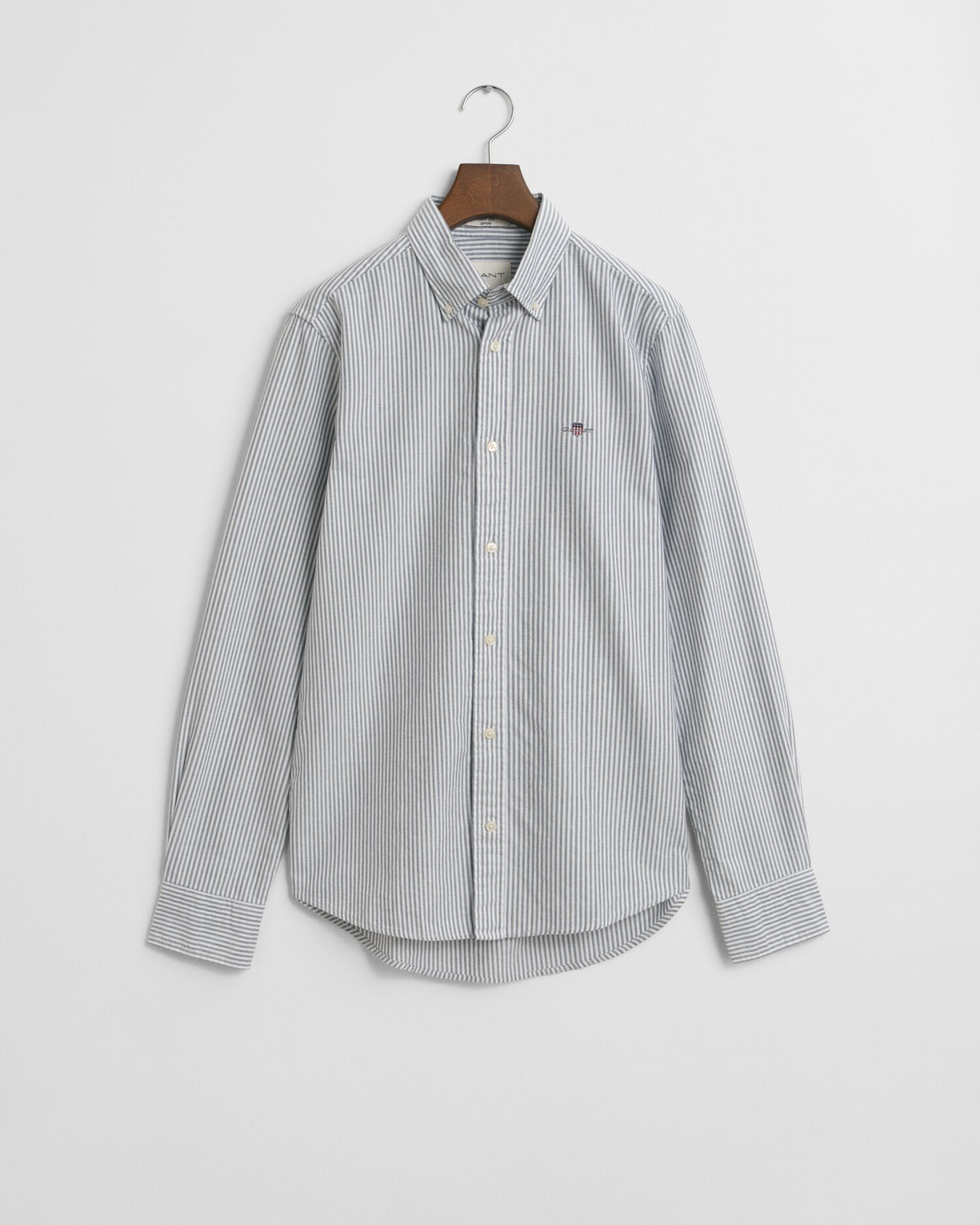 Slim Fit Classic Oxford-Hemd mit Bankerstreifen