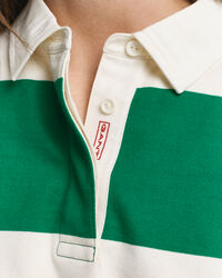 Gestreifter Heavy Rugger aus Baumwolle