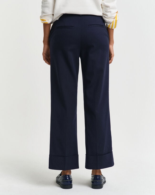 Bügelfaltenhose mit Aufschlag