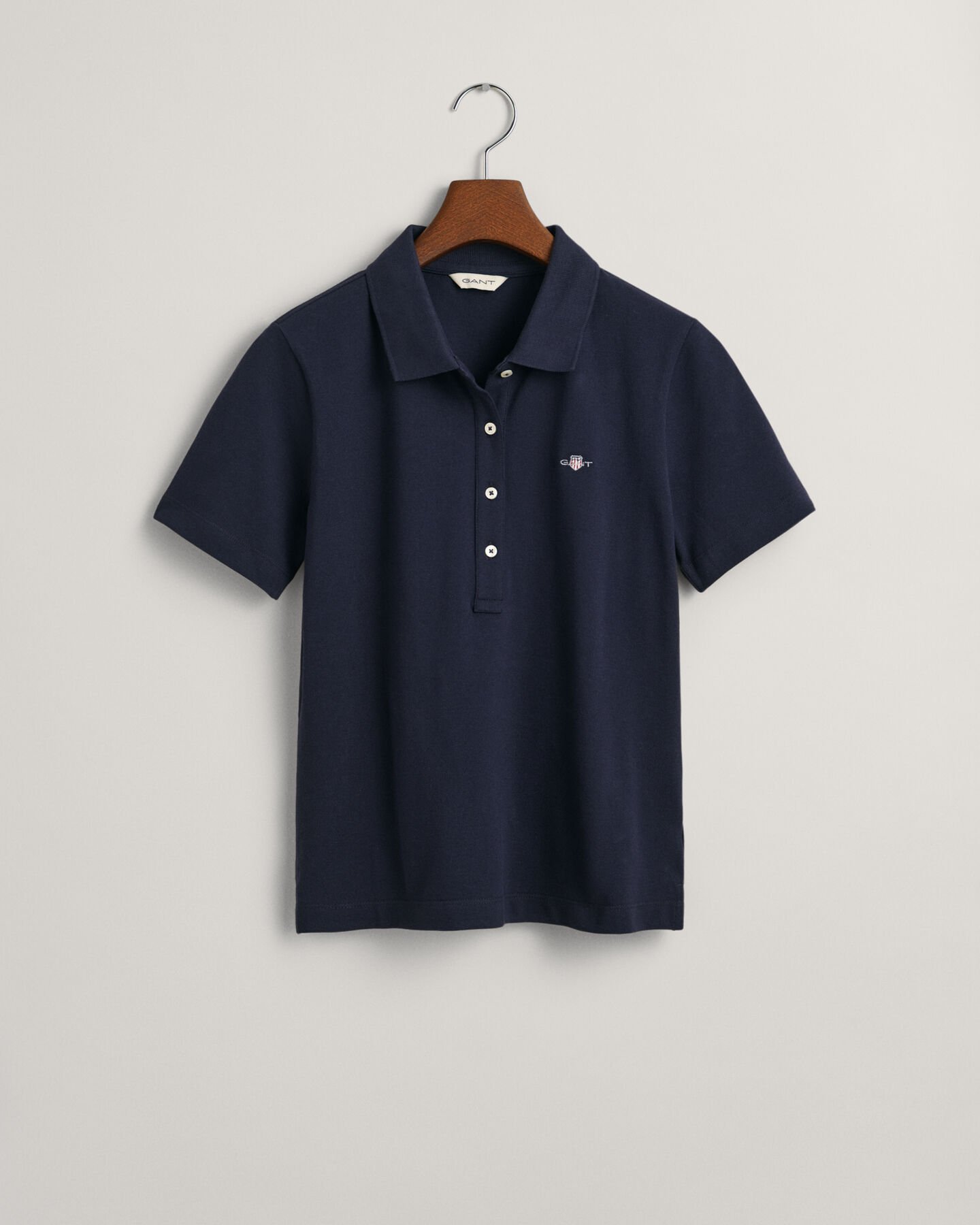Seasonal Essential Archive Shield Poloshirt mit Stickerei