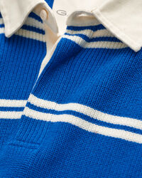 Gerippter Rugger aus Baumwolle