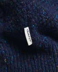 Zopfmuster Strickjacke mit Reißverschluss