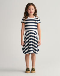 Girls Spin Dress mit Streifen