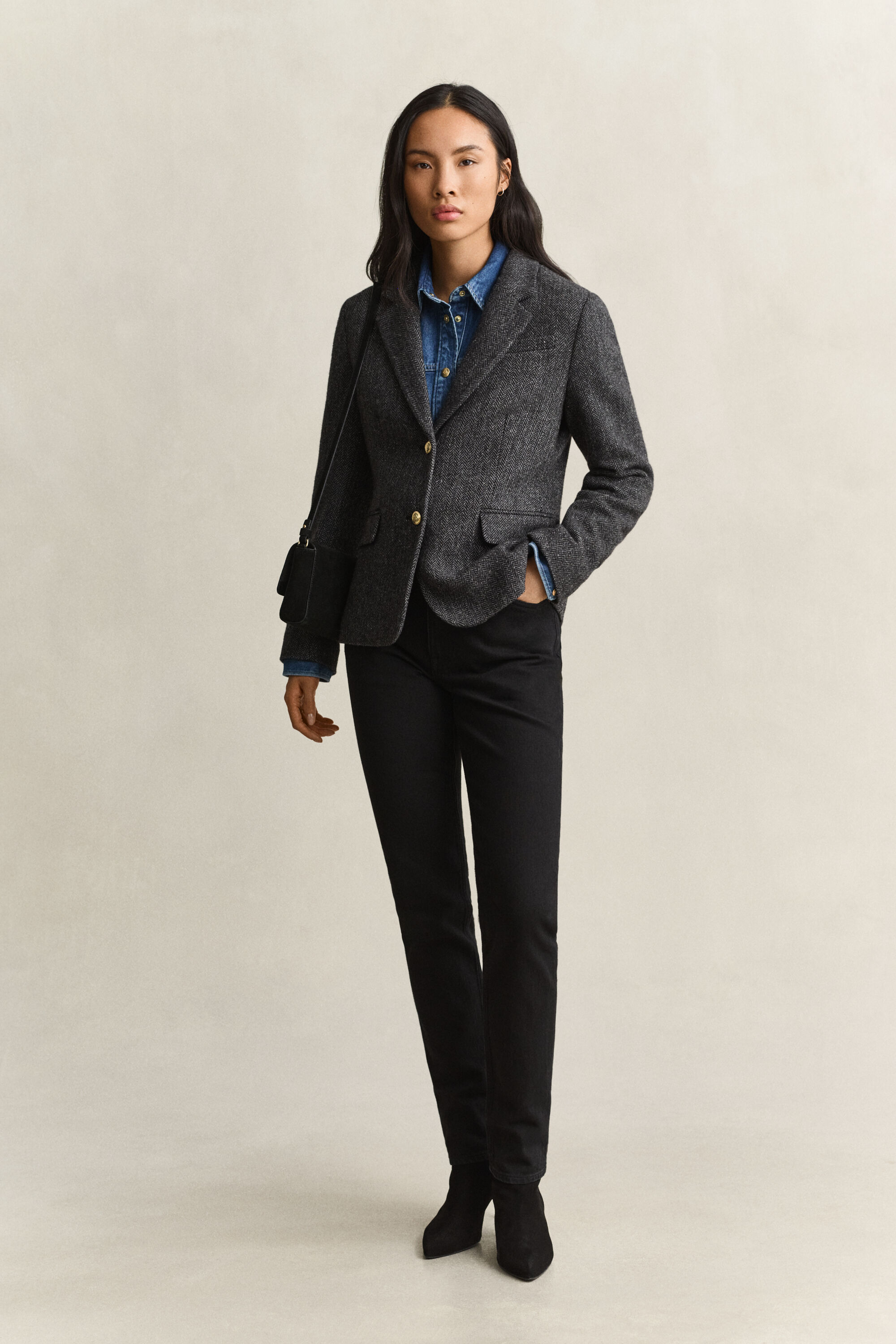 Herringbone Blazer