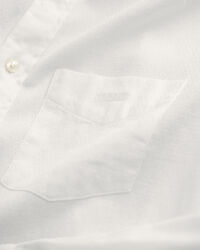 Regular Fit Baumwoll Leinen Hemd mit Struktur