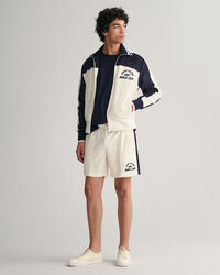 Terry Cloth Reißverschlussjacke