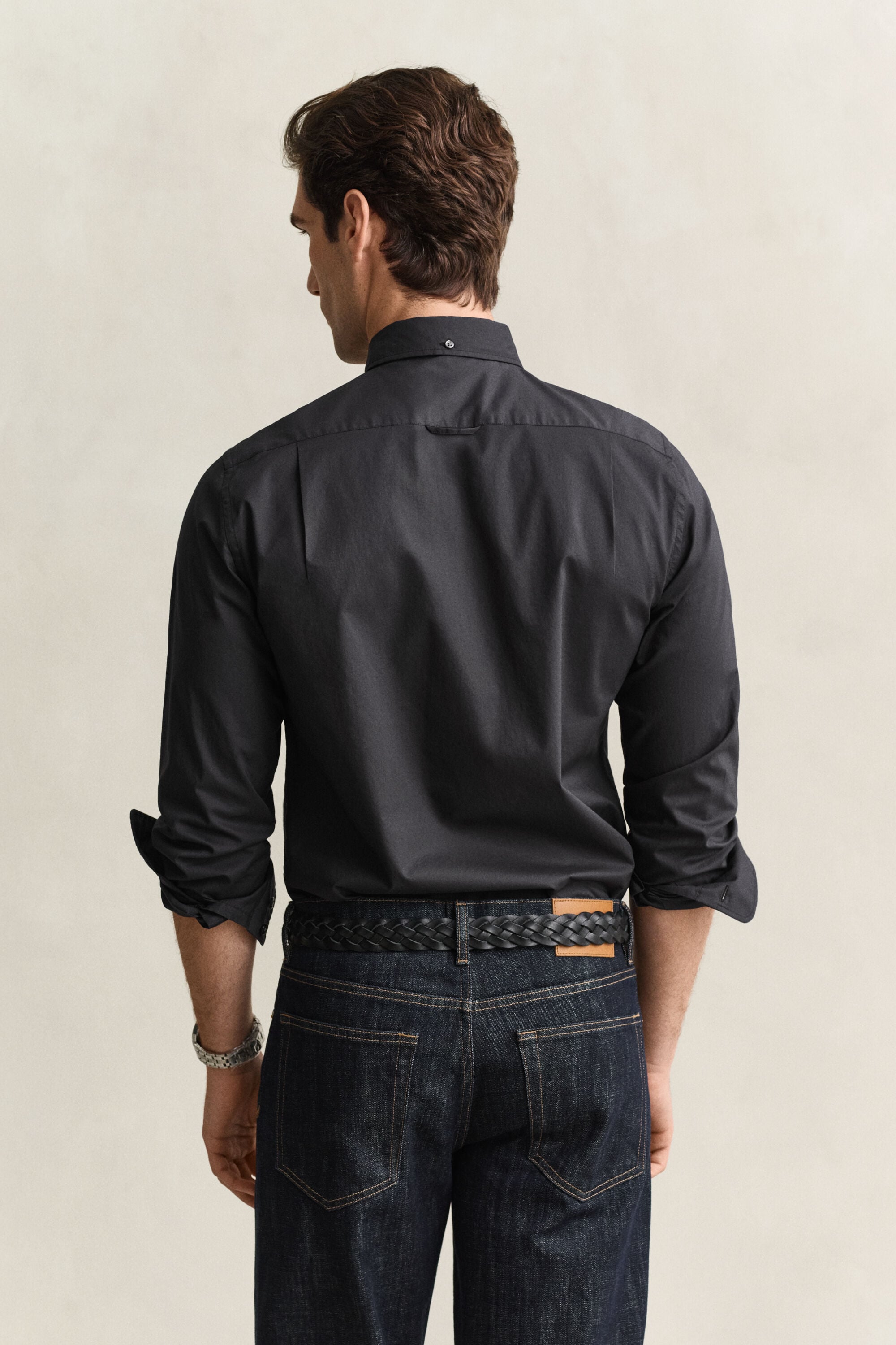 Classic Slim Fit Popeline Hemd