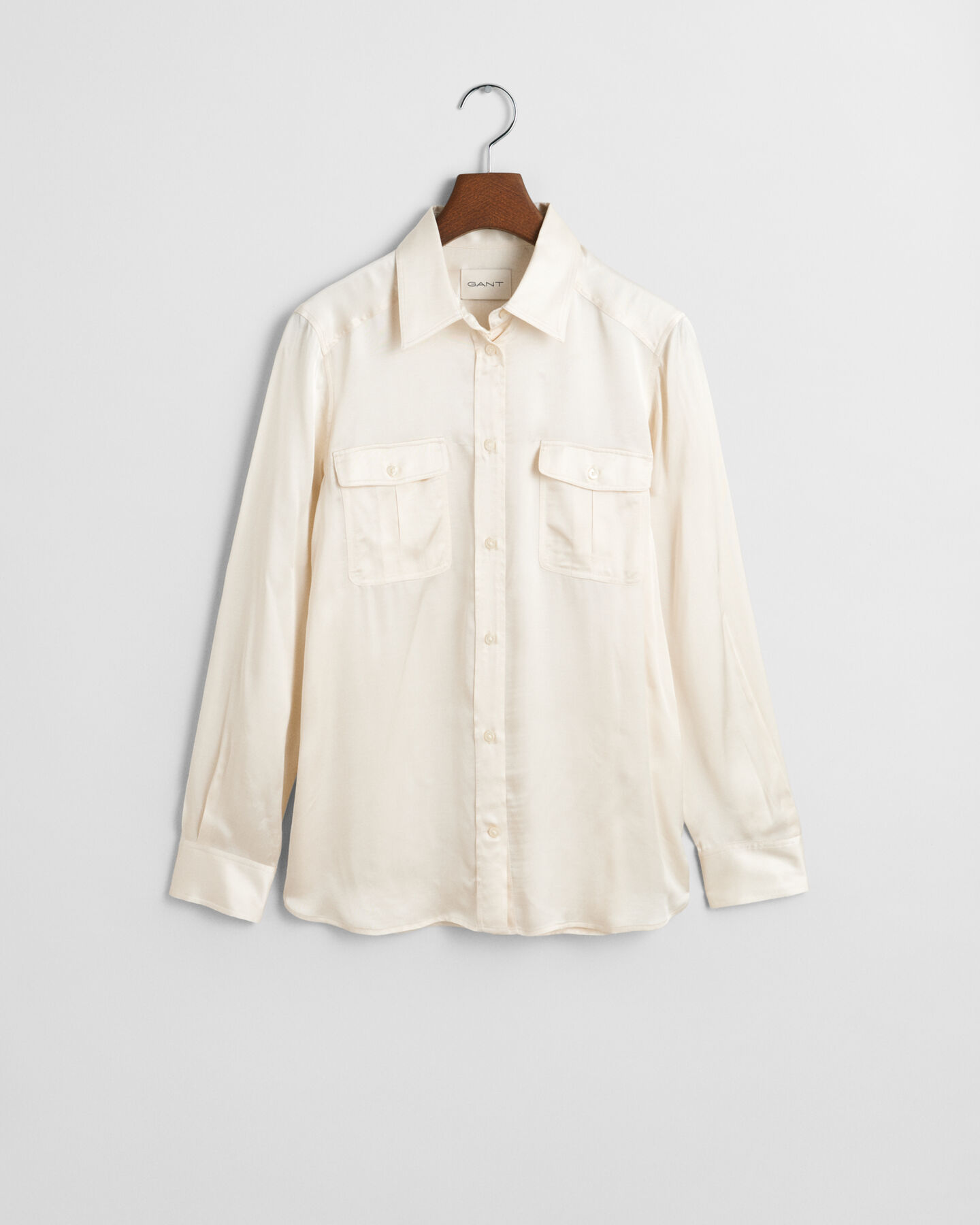 Regular Fit Bluse mit Tasche