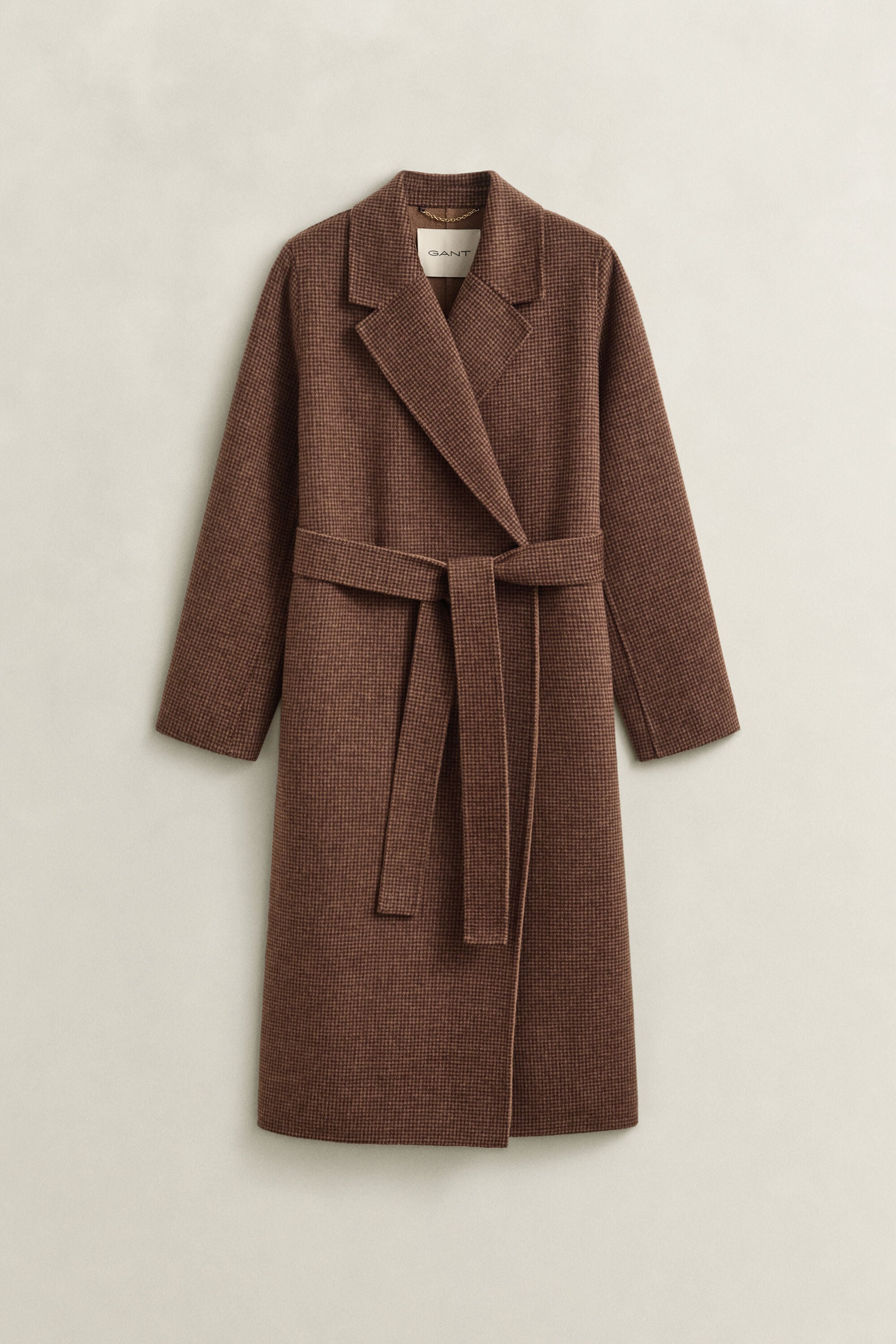 Handstitched Belted Coat