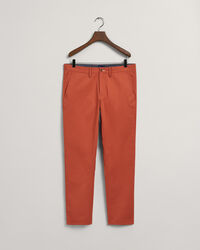 Hallden Slim Fit Twill Chinohose