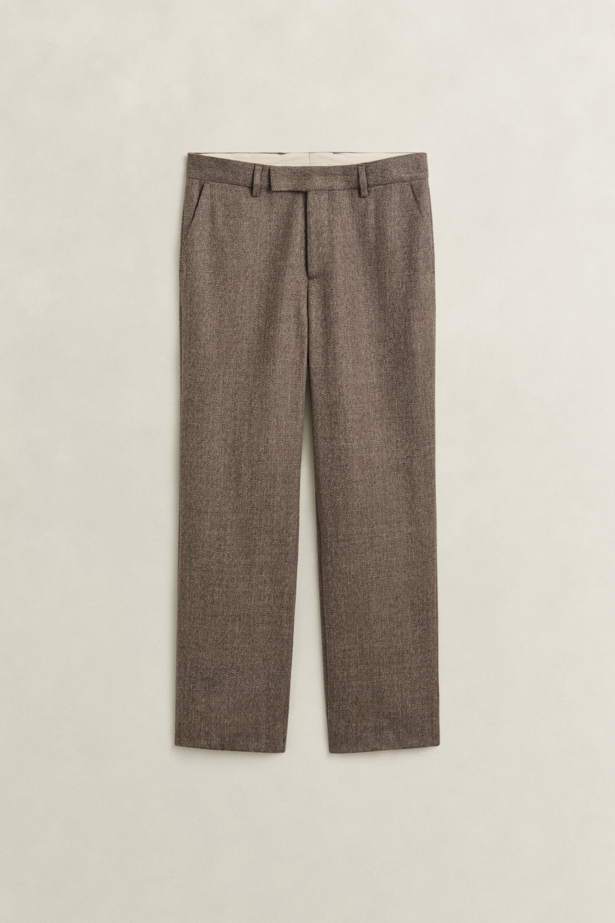 Mélange Wool Pants